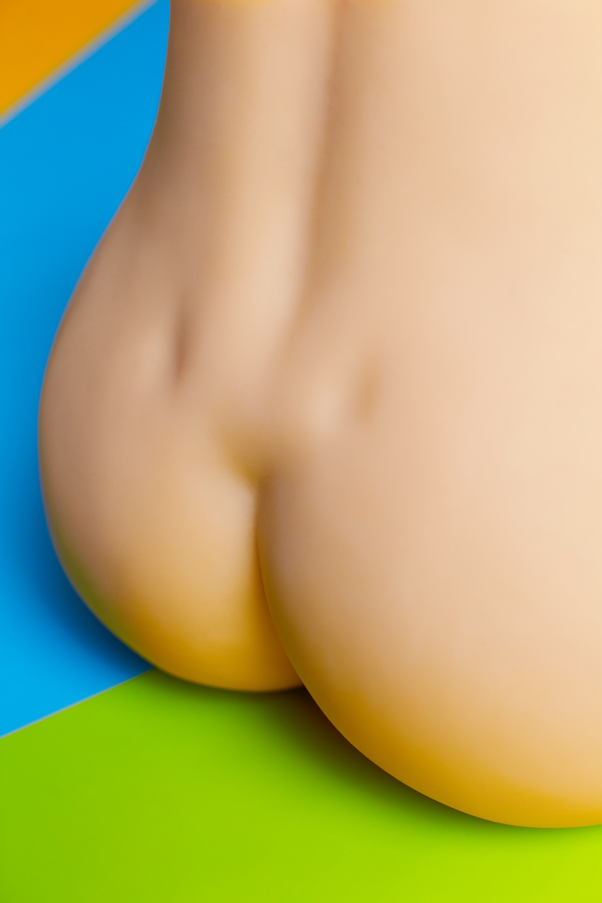 R2 Yellow Skin | Real Pussy Torso Butt Sex Doll CLM Classic