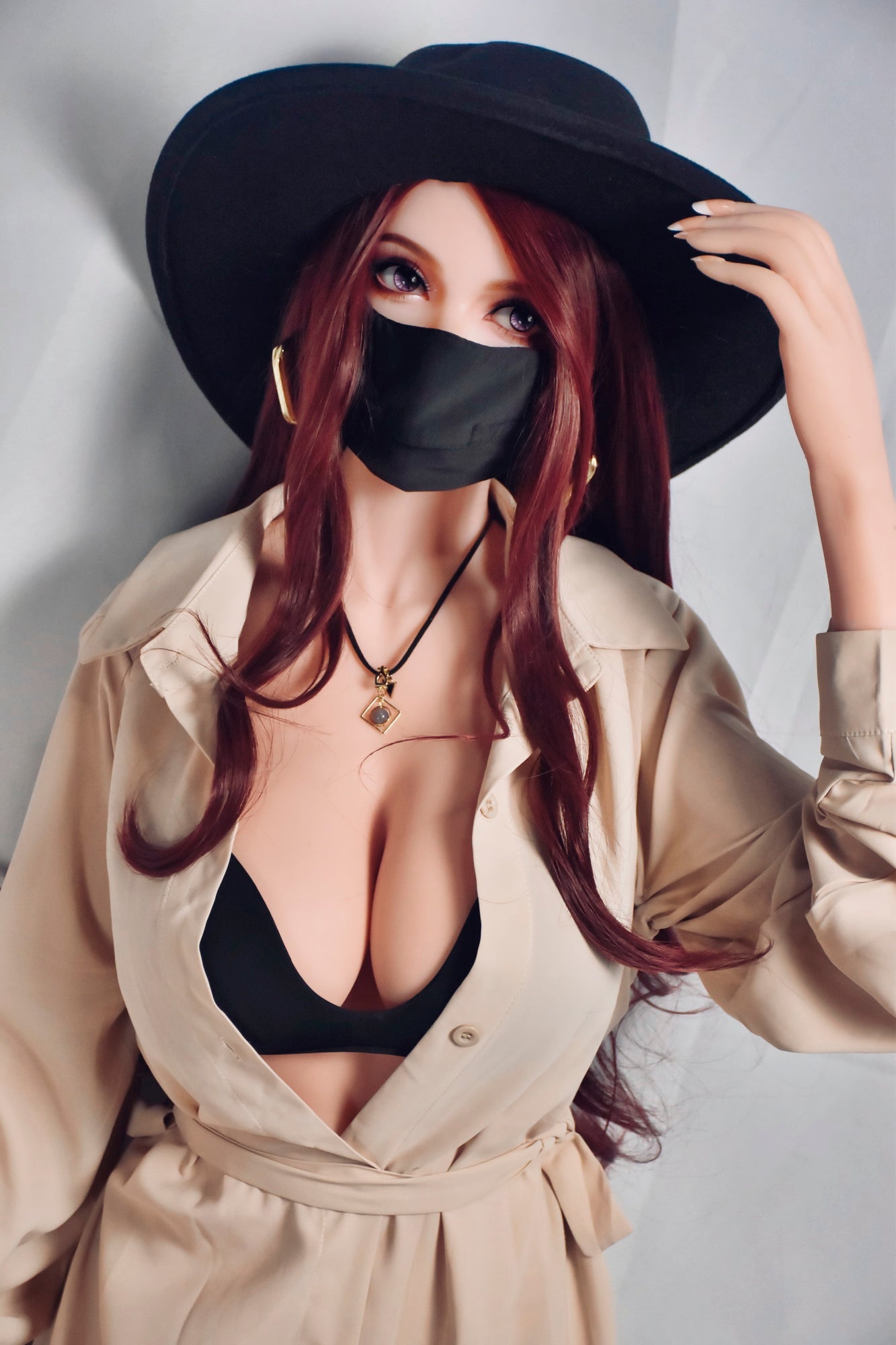 Real Anime Doll 150cm Platinum Silicone - Kurokawa Mio